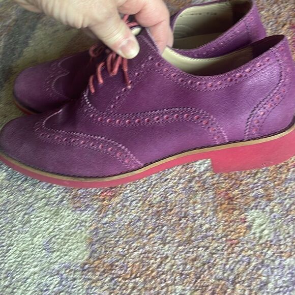 Fun Suede Cole Haan loafers! Great color! - Picture 3 of 6
